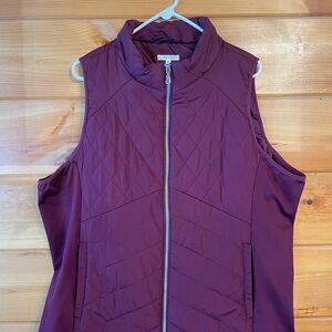 Wine Colored Vest